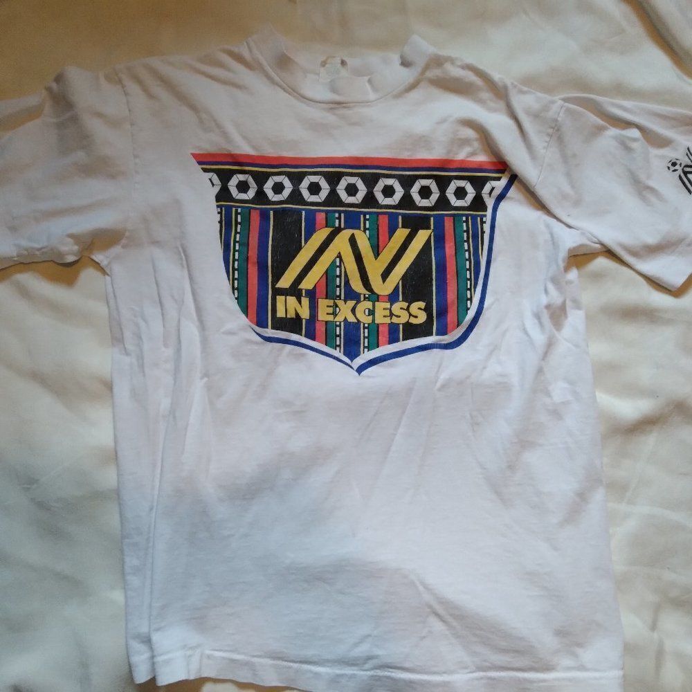 Vintage In Excess Soccer Logo T-Shirt